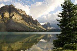 landscape, Nature, Lake, Mountain, Sky, Canada