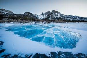 ice, Landscape, Nature, Mountain