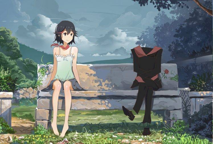 anime, Kill La Kill, Matoi Ryuuko, Senketsu HD Wallpaper Desktop Background