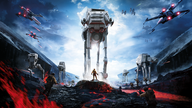 Star Wars, Star Wars: Battlefront, Video Games, Battlefields, Science Fiction HD Wallpaper Desktop Background