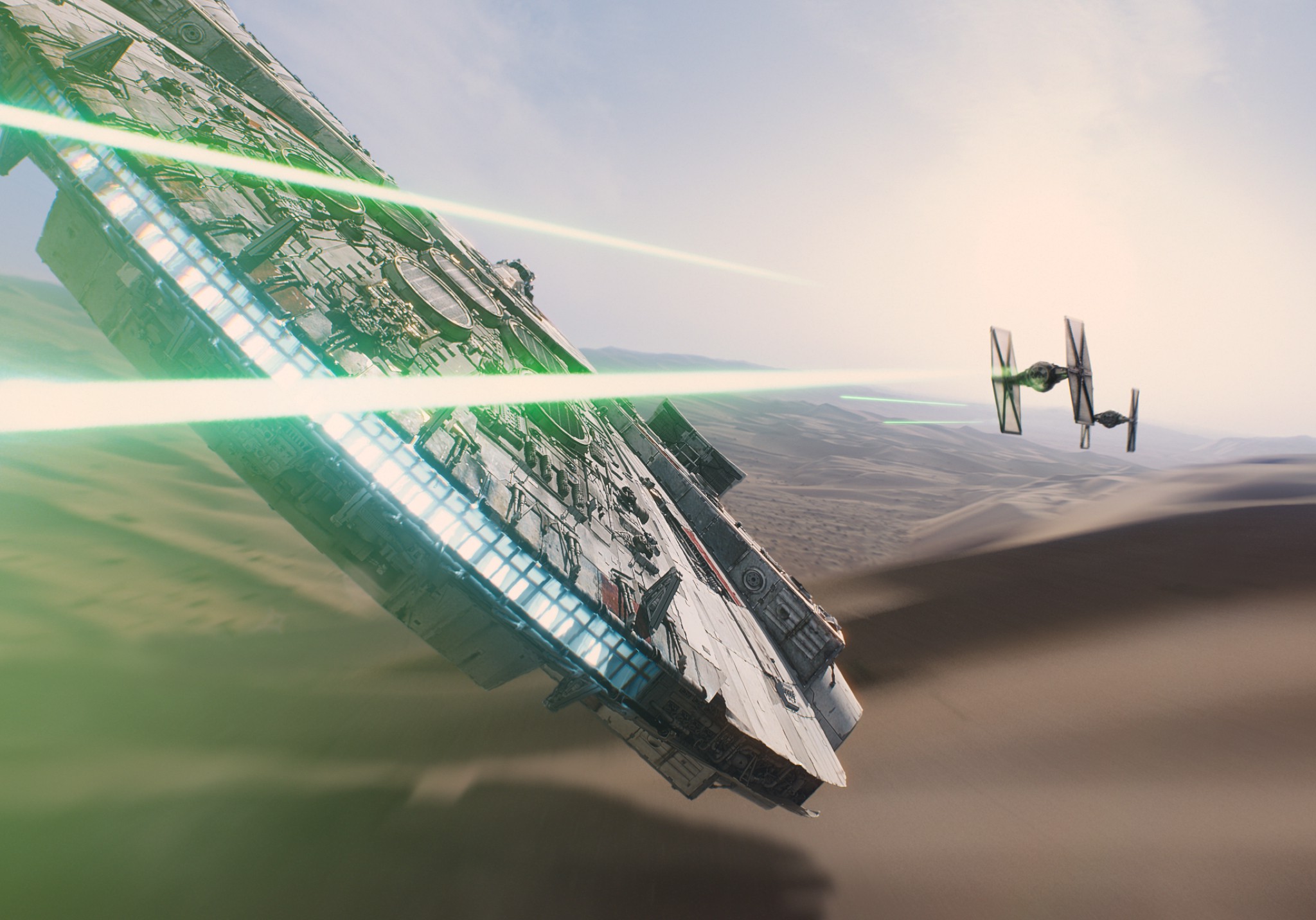 Star Wars, Star Wars: Episode VII   The Force Awakens, Millennium Falcon Wallpaper