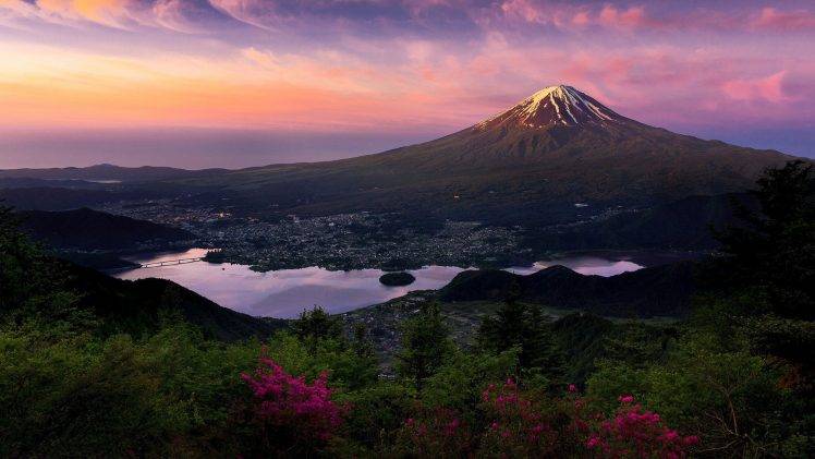 nature, Mountain, Japan, Mount Fuji, Landscape HD Wallpaper Desktop Background