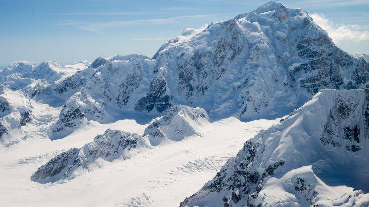 mountain, Nature, Landscape, Snow HD Wallpaper Desktop Background