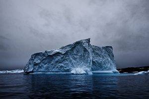 nature, Landscape, Ice, Iceberg, Snow, Reflection