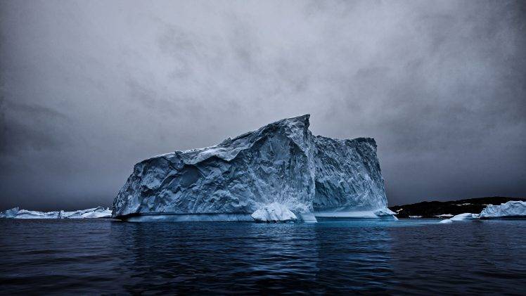 nature, Landscape, Ice, Iceberg, Snow, Reflection HD Wallpaper Desktop Background