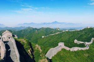 nature, Landscape, Chinese Wall, Mist