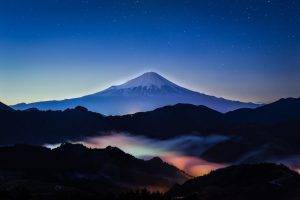 nature, Landscape, Japan, Mountain, Mount Fuji
