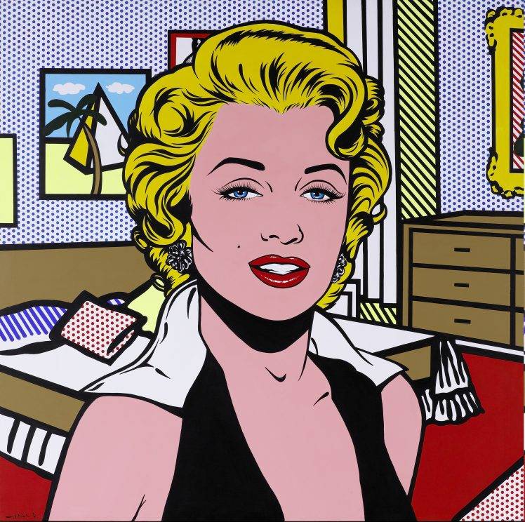 vintage, Roy Lichtenstein, Pop Art HD Wallpaper Desktop Background