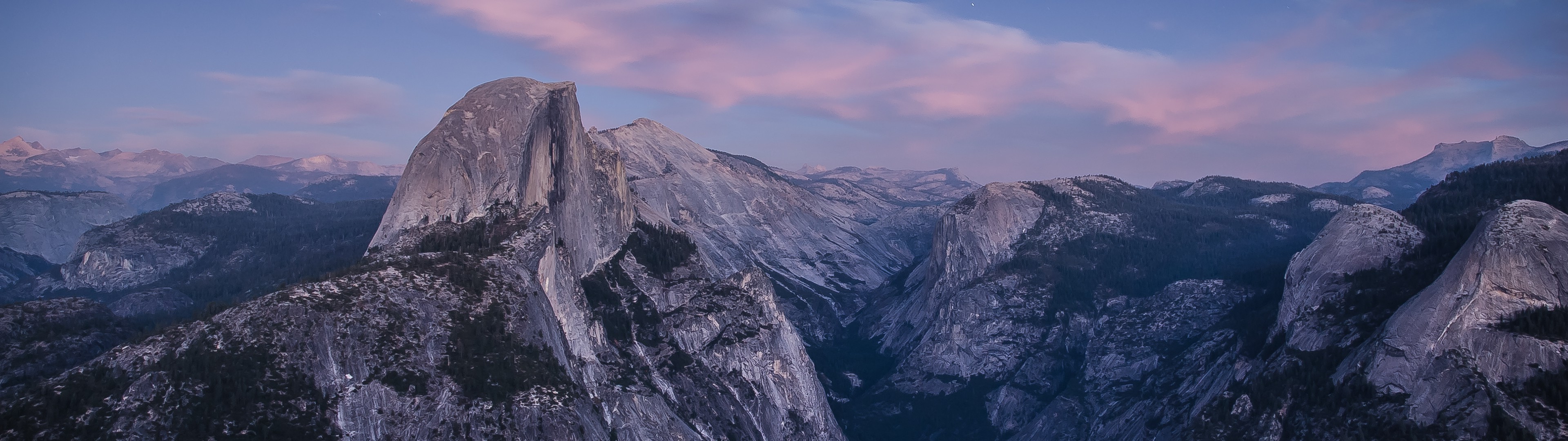 landscape, Half Dome, Yosemite National Park, Multiple Display Wallpaper