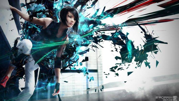 abstract, Mirror’s Edge, Faith Connors, Video Games HD Wallpaper Desktop Background