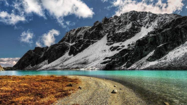 nature, Landscape, HDR, Lake, Mountain HD Wallpaper Desktop Background