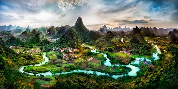 digital Art, Landscape, China HD Wallpaper Desktop Background