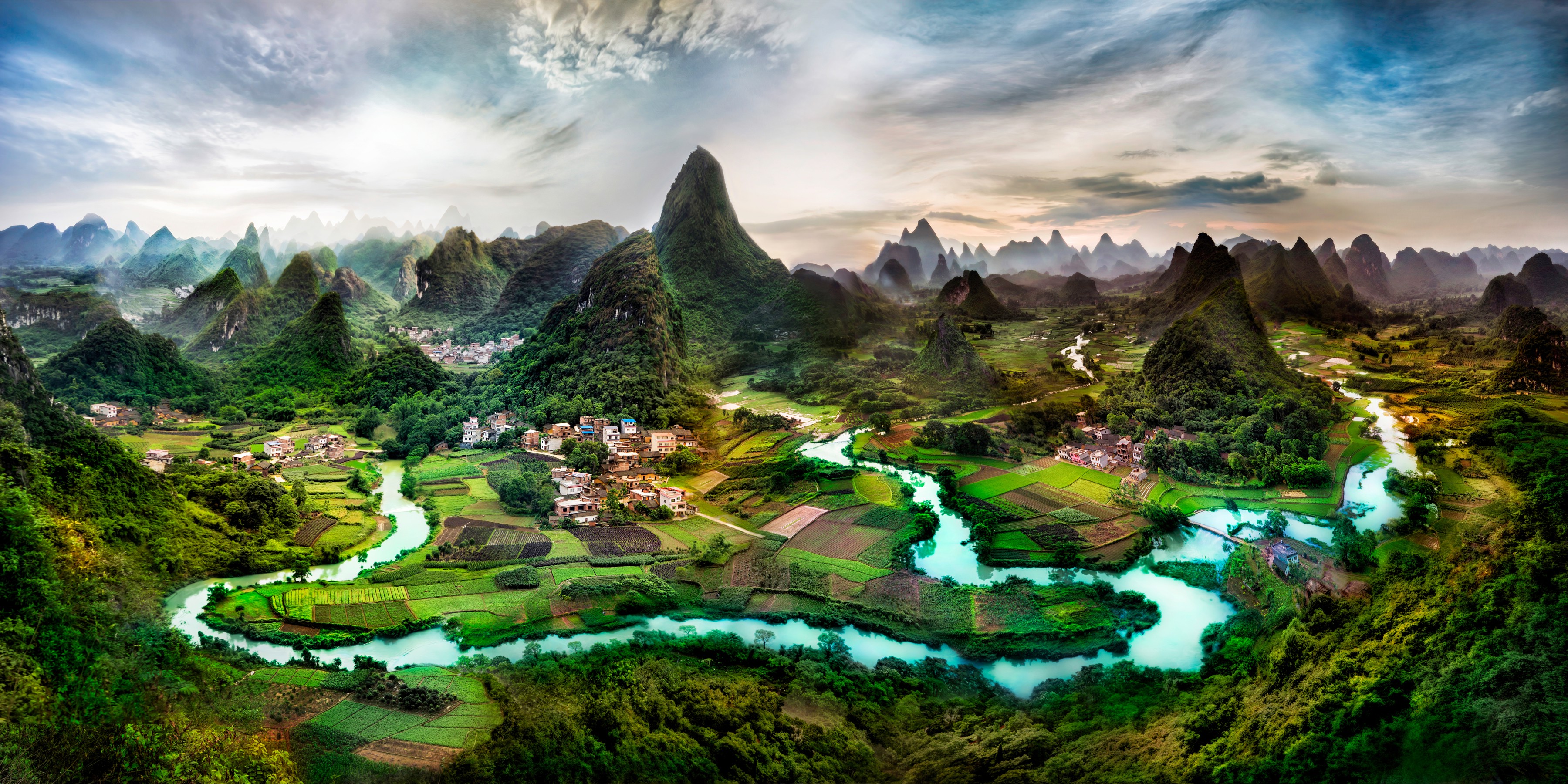 digital Art, Landscape, China Wallpaper