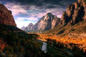nature, HDR, River, Landscape, Mountain
