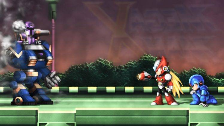Mega Man X, Retro Games, Mega Man HD Wallpaper Desktop Background