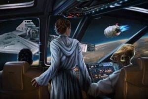 Star Wars, Princess Leia, Leia Organa, Science Fiction, Admiral Ackbar