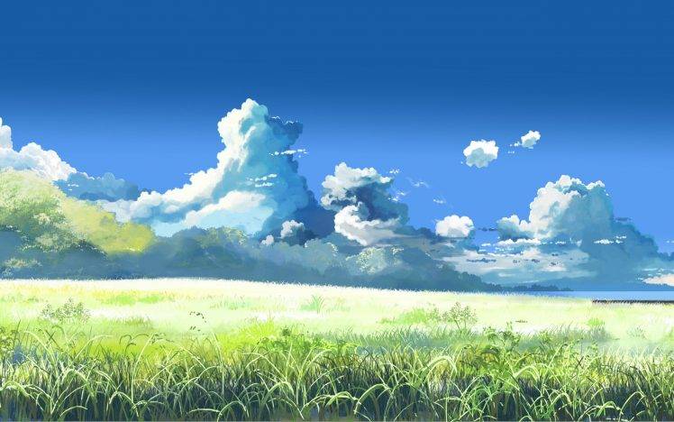 landscape, Anime, Colorful, Sky, 5 Centimeters Per Second HD Wallpaper Desktop Background
