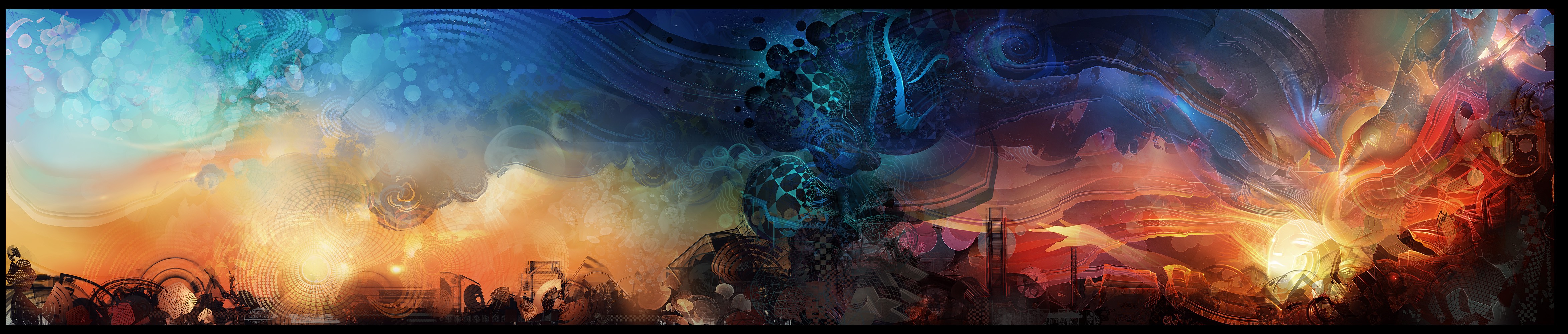 abstract, Colorful Wallpaper