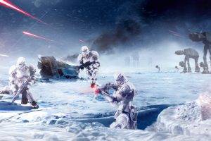 Star Wars, Hoth, Galactic Empire, Snow