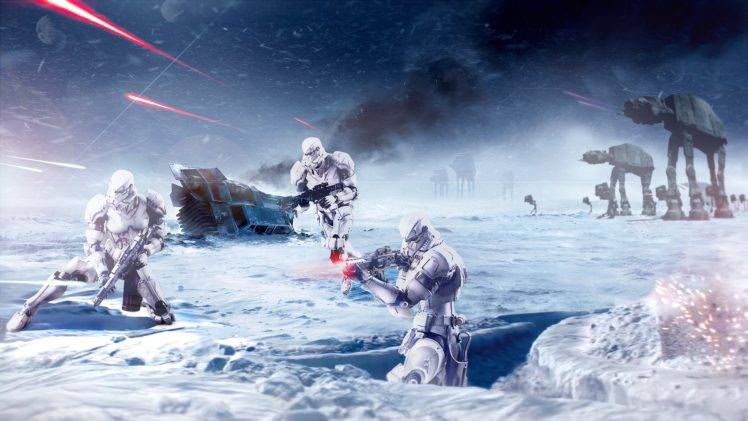 Star Wars, Hoth, Galactic Empire, Snow HD Wallpaper Desktop Background