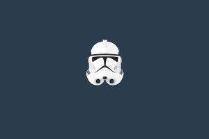 stormtrooper, Star Wars, Minimalism, Helmet
