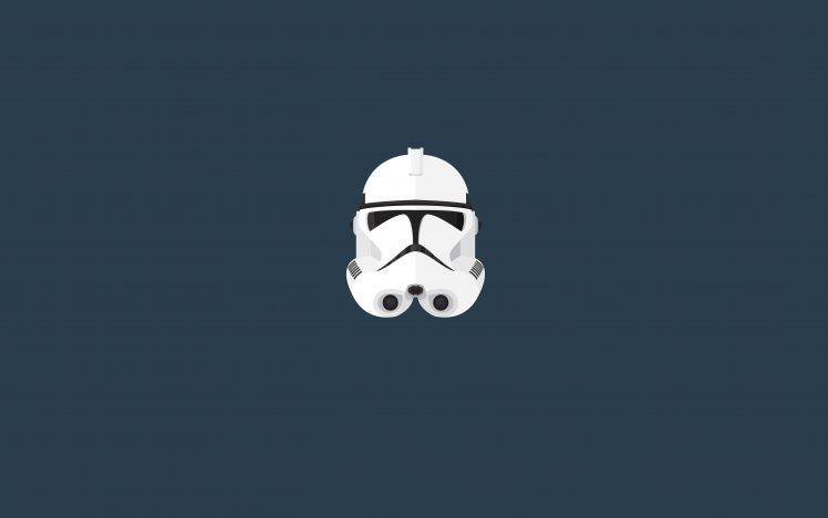 stormtrooper, Star Wars, Minimalism, Helmet HD Wallpaper Desktop Background