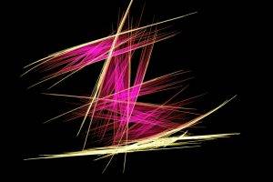 abstract, Pink, Yellow, Lines