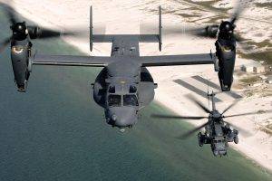 military, CV 22 Osprey, MH 53 Pave Low, Aircraft, Military Aircraft