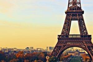 Paris, Eiffel Tower, Depth Of Field, Photography, Landscape, Architecture, France, Sunset, City, Cityscape