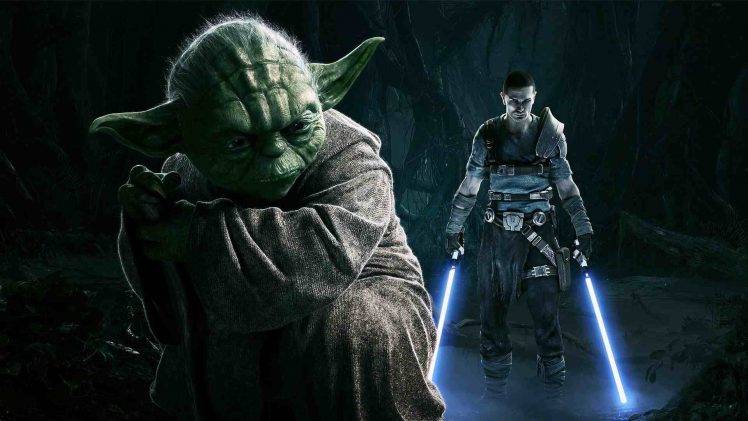 Star Wars: The Force Unleashed, Yoda, Starkiller HD Wallpaper Desktop Background