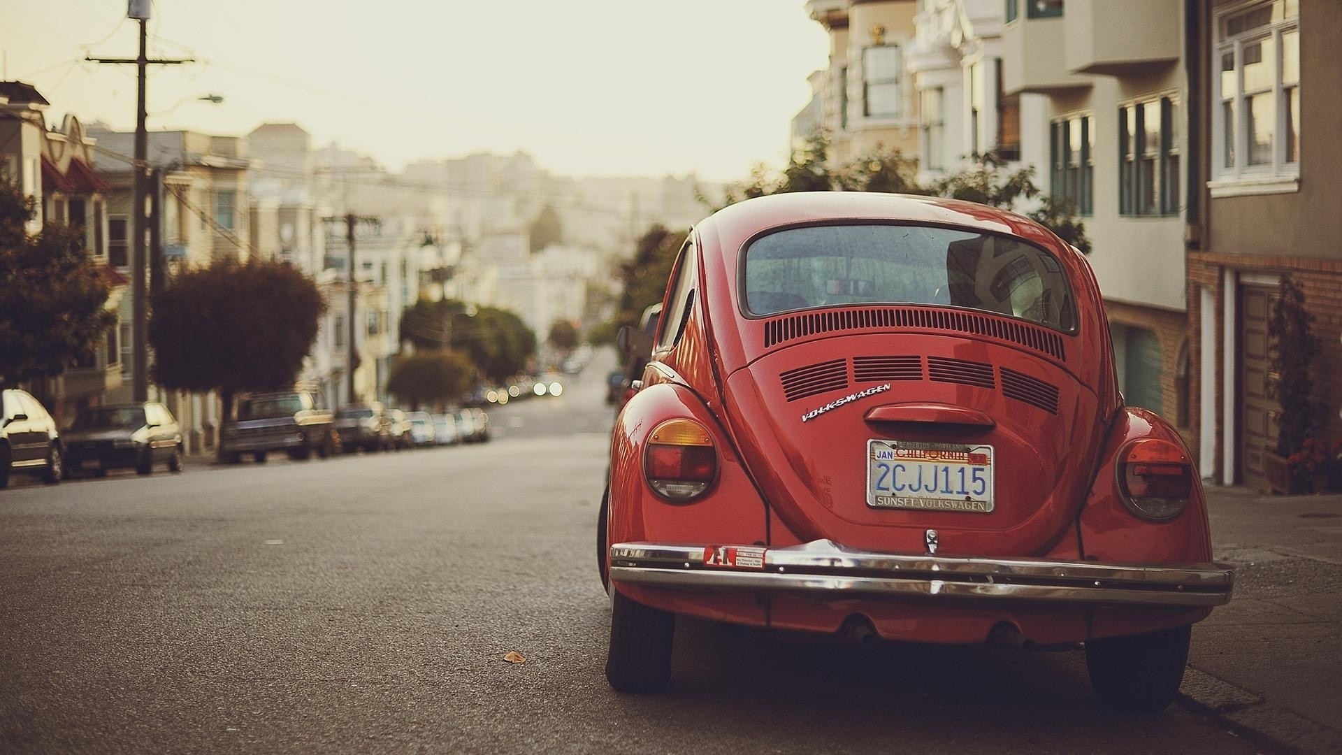 vintage, Car, Volkswagen Beetle, Photography Wallpaper