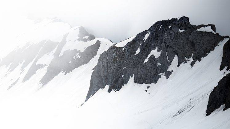 landscape, Mountain, Snow HD Wallpaper Desktop Background