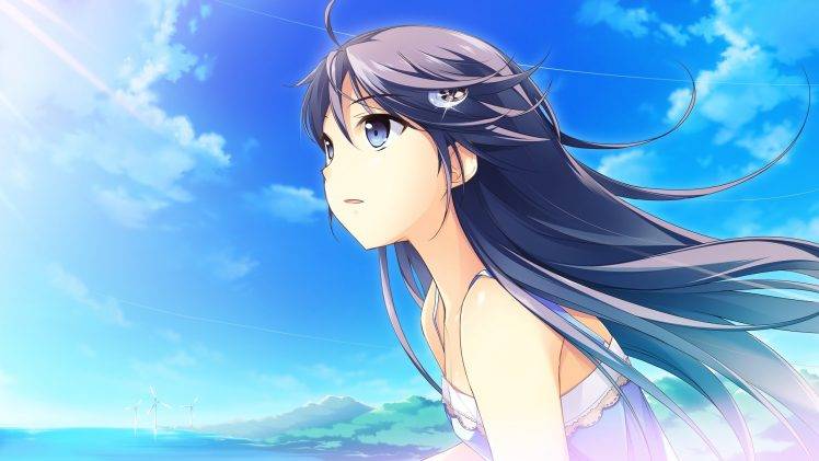 anime, Anime Girls, If My Heart Had Wings, Misagi Isuka, Visual Novel HD Wallpaper Desktop Background