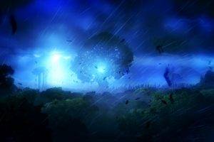 Ori And The Blind Forest, Forest, Trees, Spirits, Landscape, Lights, Storm, Nature