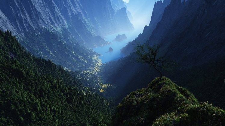 mountain, Nature, Landscape, Canyon HD Wallpaper Desktop Background