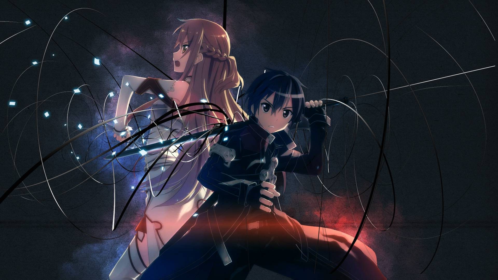 Sword Art Online, Kirigaya Kazuto, Yuuki Asuna, Anime ...