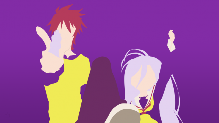 No Game No Life, Shiro (No Game No Life), Sora (No Game No Life), Anime Vectors HD Wallpaper Desktop Background