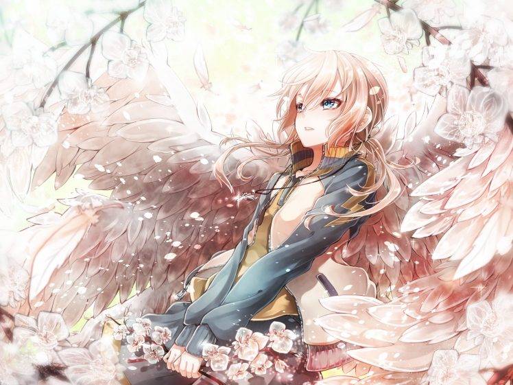 anime, Anime Girls, Inazuma Eleven, Wings HD Wallpaper Desktop Background