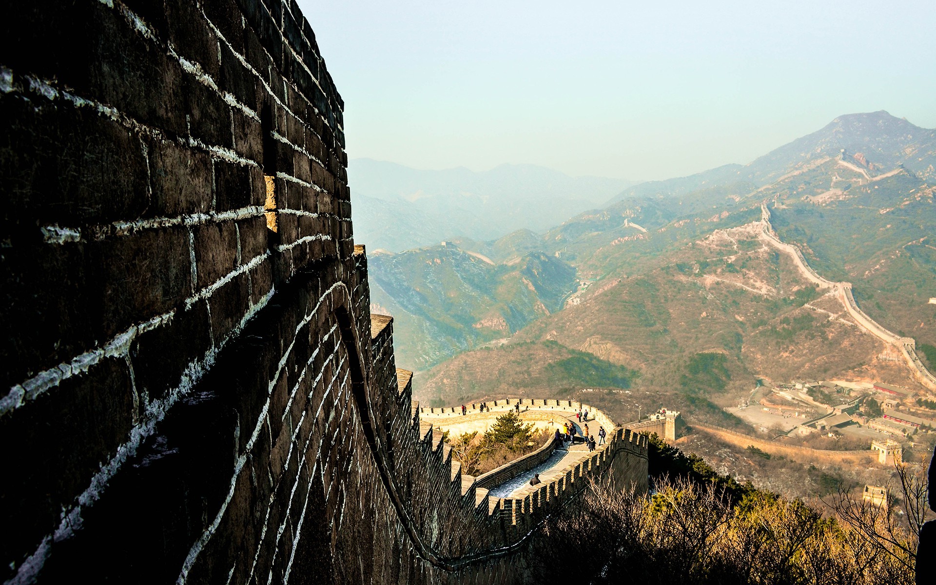 Great Wall Of China, Landscape Wallpaper
