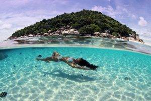 landscape, Nature, Tropical, Beach, Island, Sea, Underwater, Thailand, Summer