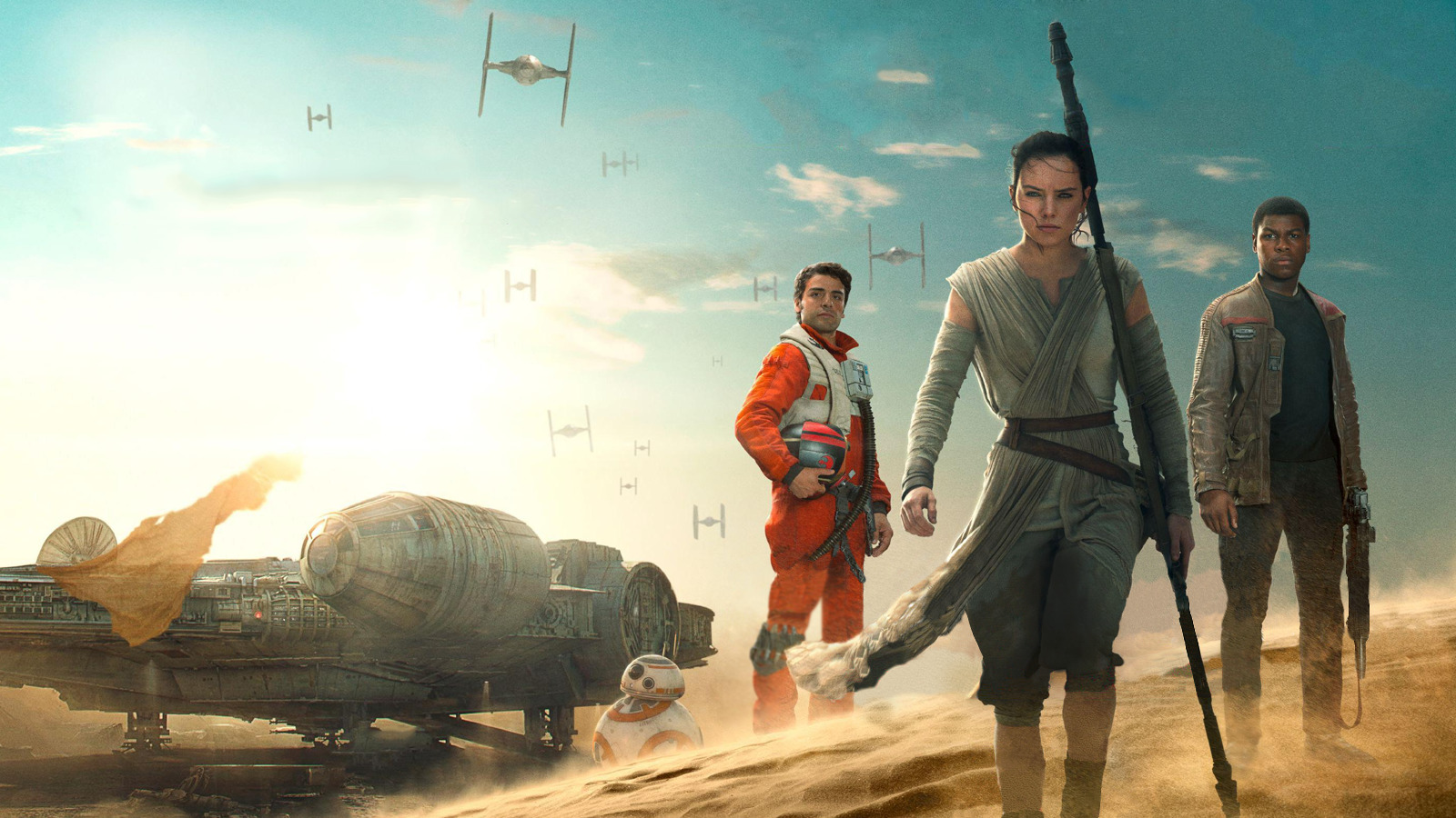 Star Wars, Star Wars: Episode VII   The Force Awakens, Daisy Ridley Wallpaper