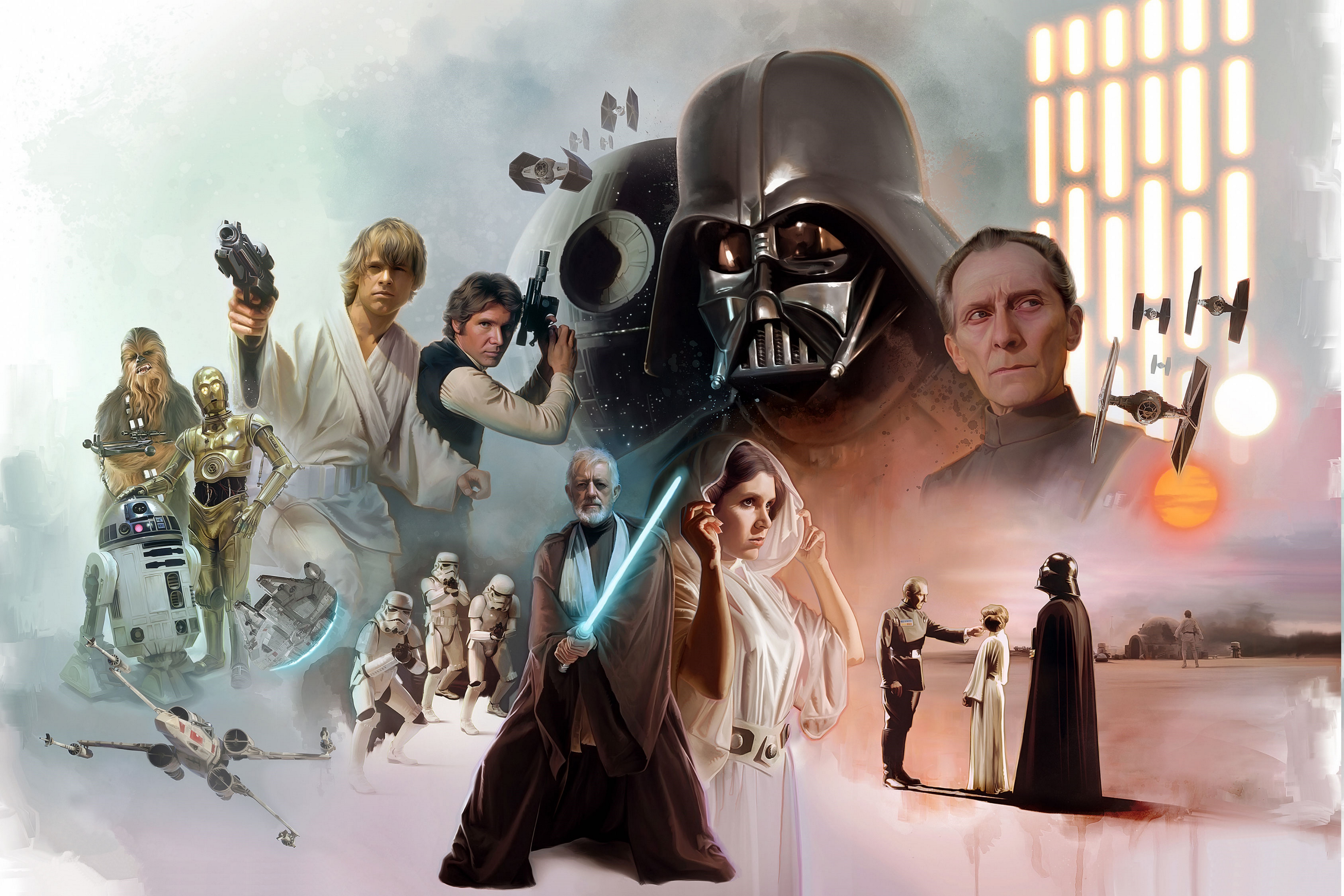 Star Wars, Fan Art Wallpaper
