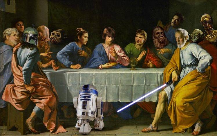 Star Wars, Crossover, The Last Supper HD Wallpaper Desktop Background