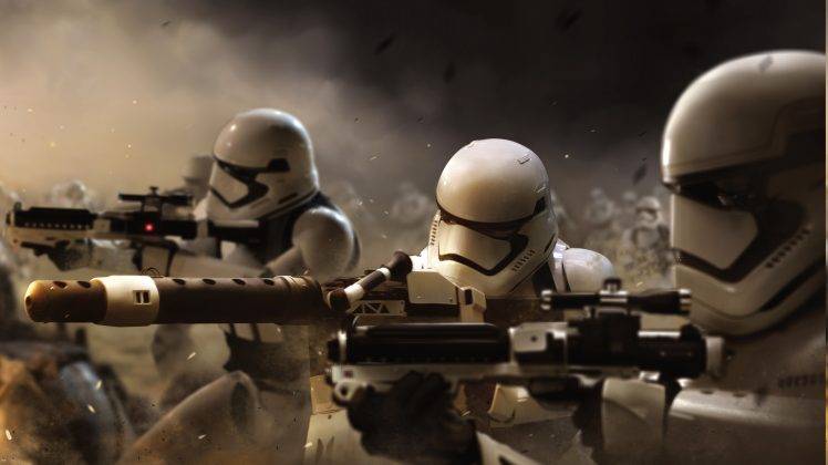 Star Wars, Star Wars: Episode VII   The Force Awakens, Stormtrooper HD Wallpaper Desktop Background