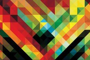 africa Hitech, Andy Gilmore, Geometry, Colorful, Abstract, Pattern