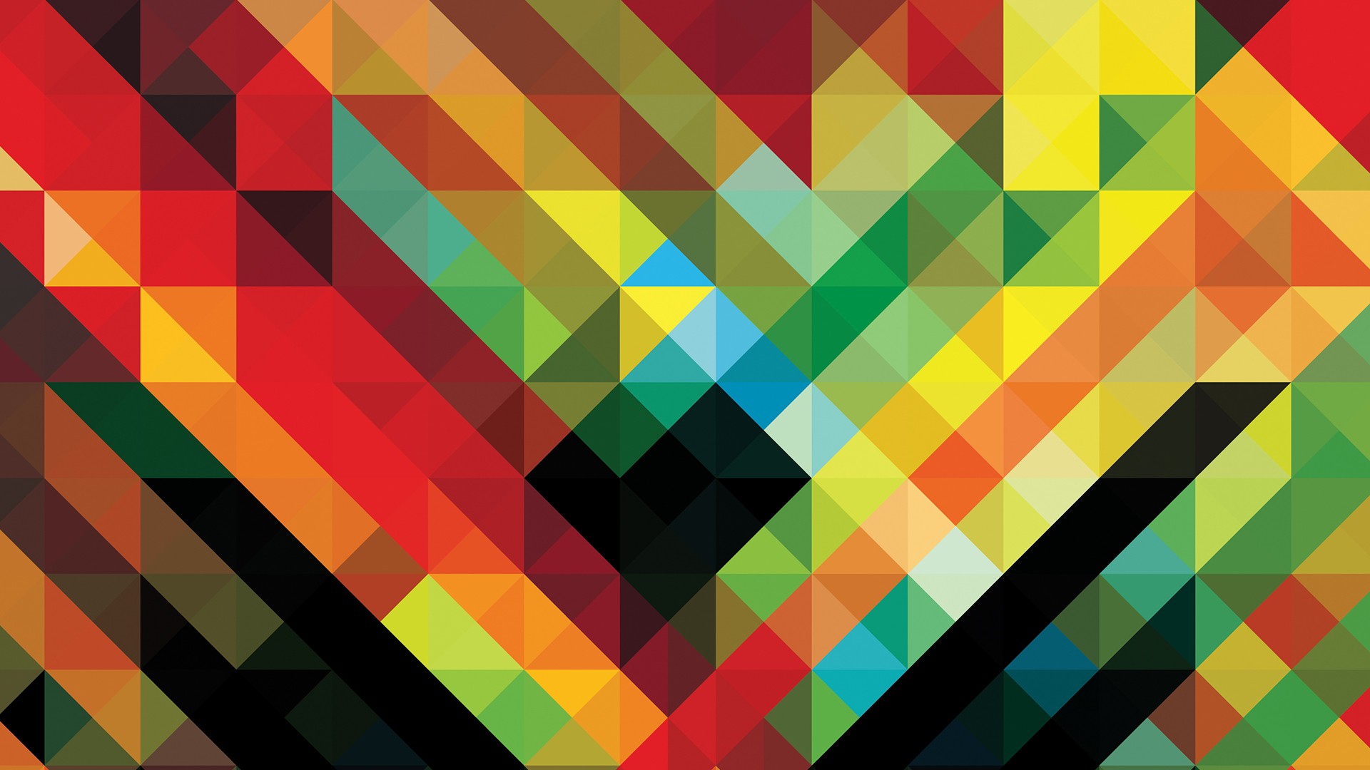 colorful modern geometric wallpaper
