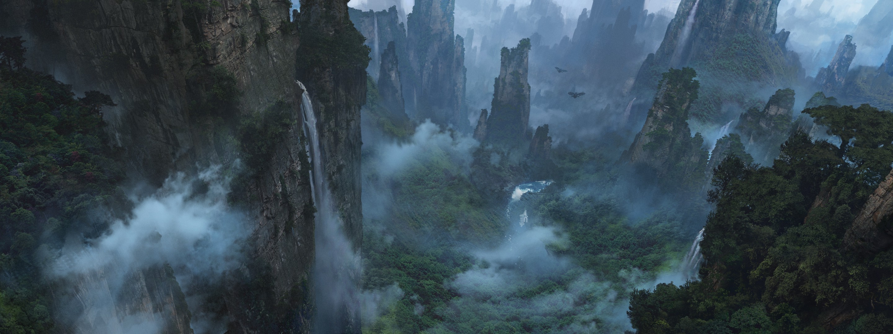 fantasy Art, Landscape, Valley, Avatar Wallpaper