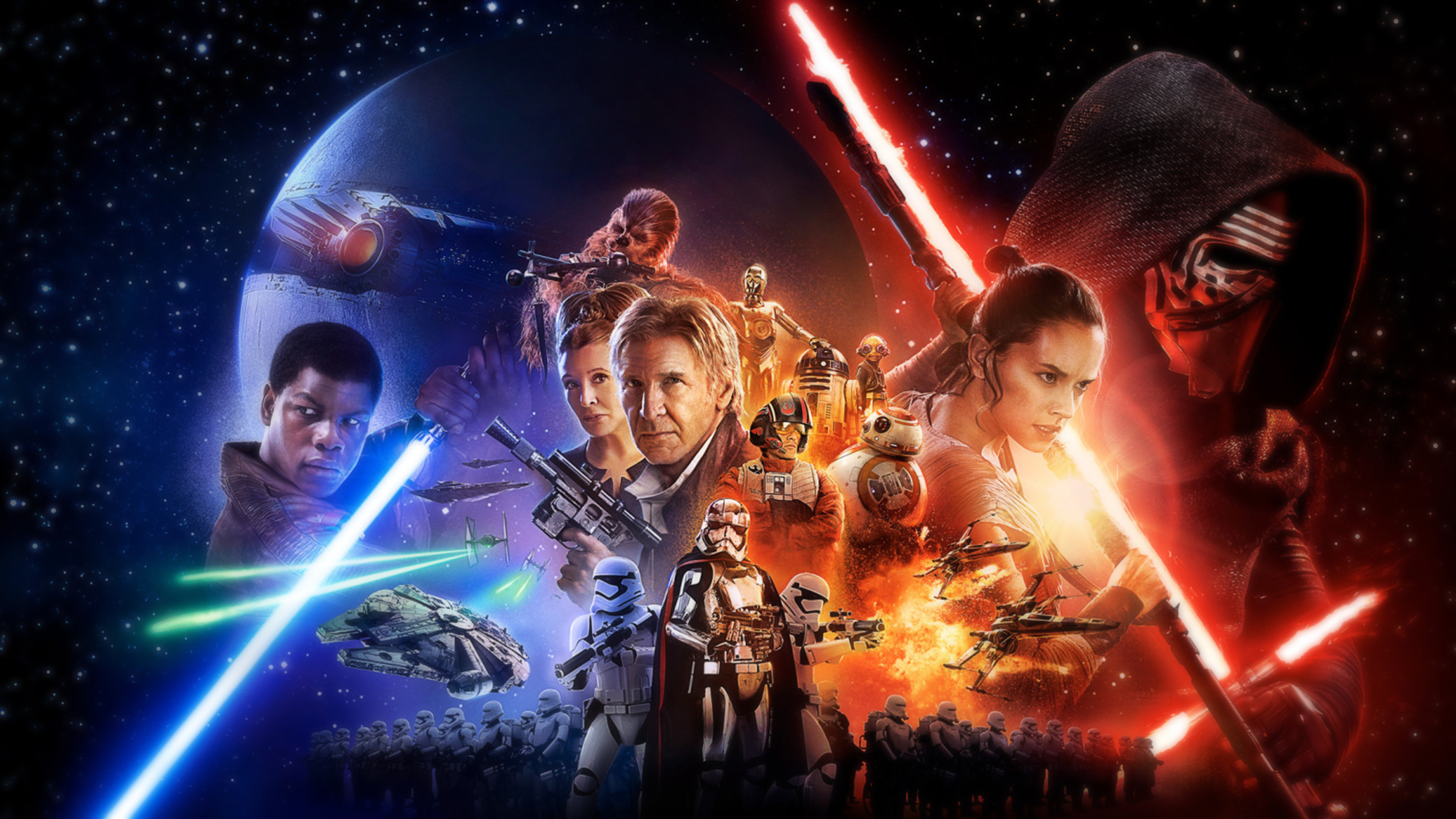 Star Wars, Star Wars: Episode VII   The Force Awakens, Upscaled Wallpaper