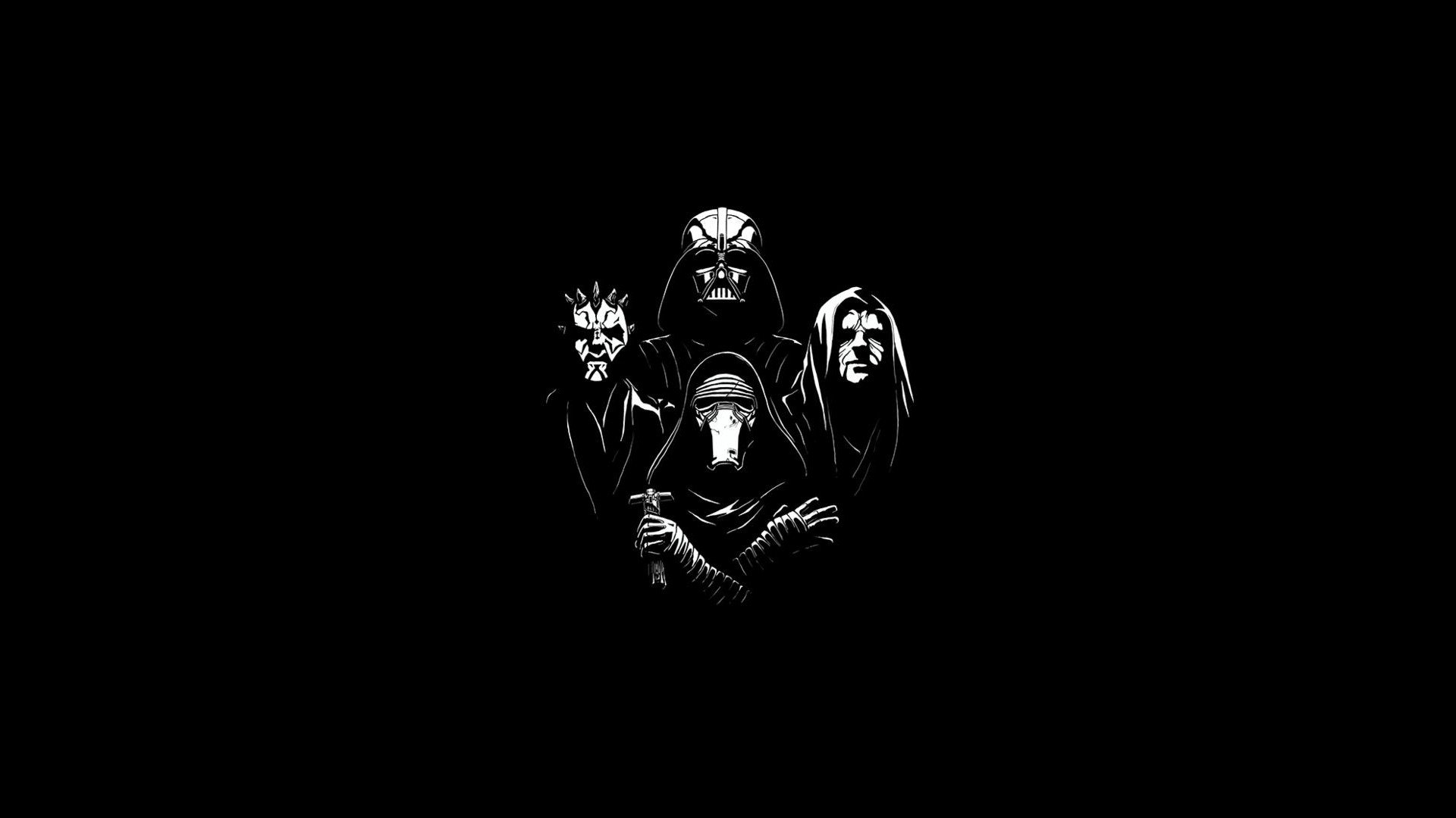 Star Wars, Darth Vader, Darth Sidious, Darth Maul, Kylo Ren, Queen Wallpaper