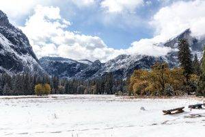 nature, Snow, Mountain, Landscape, Canada